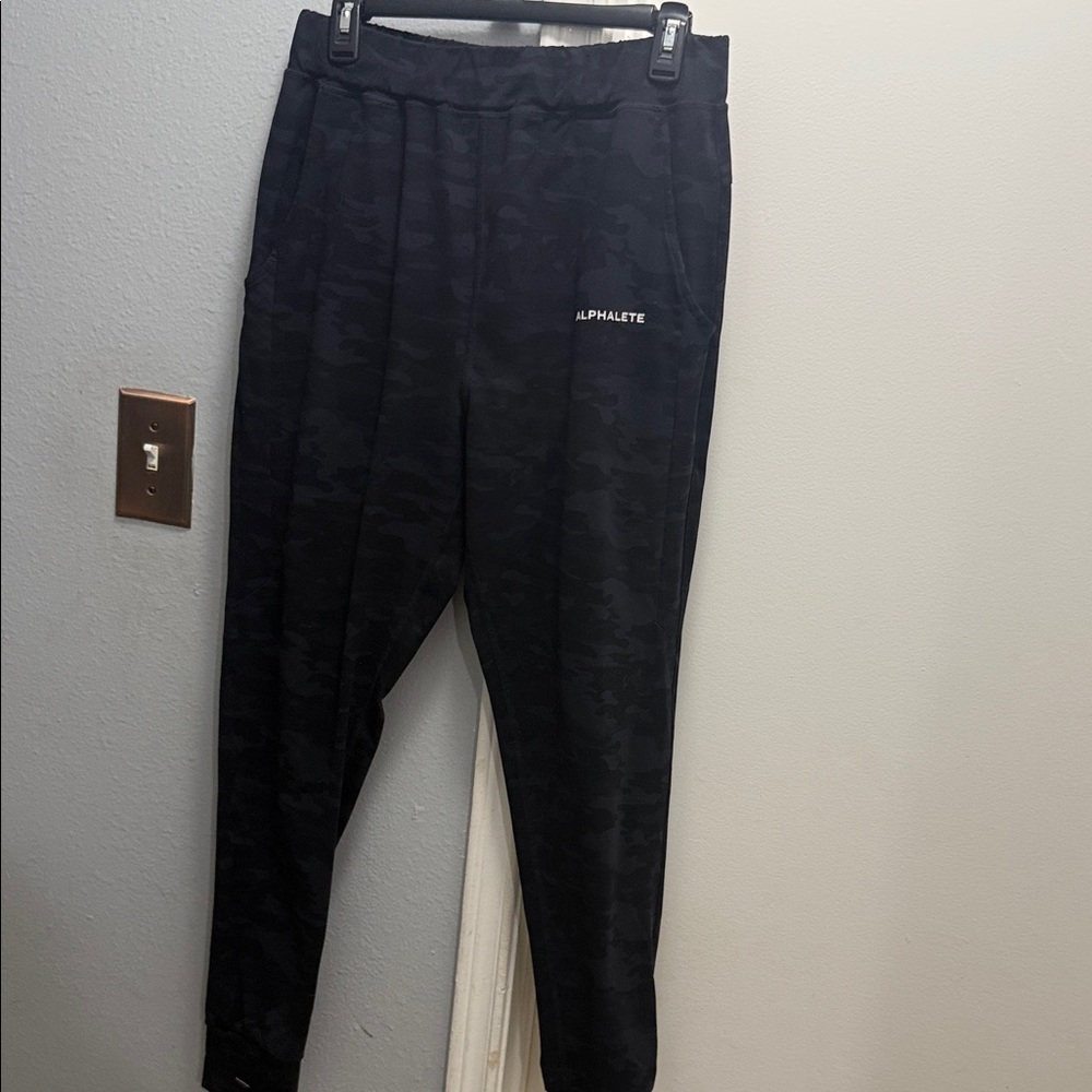 Alphalete Black Camo Joggers
